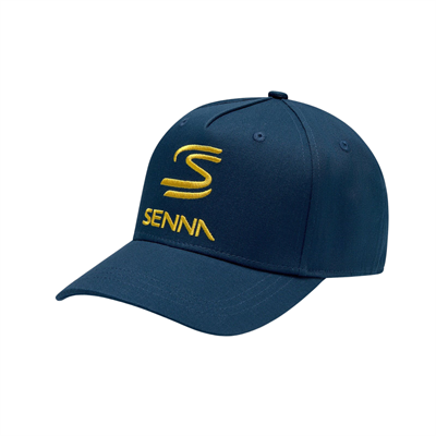 Šiltovka Ayrton Senna modrá