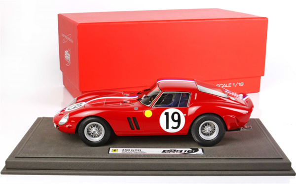 BBR Model Ferrari 250 GTO 24H Le Mans 1962 SN 3705 GT