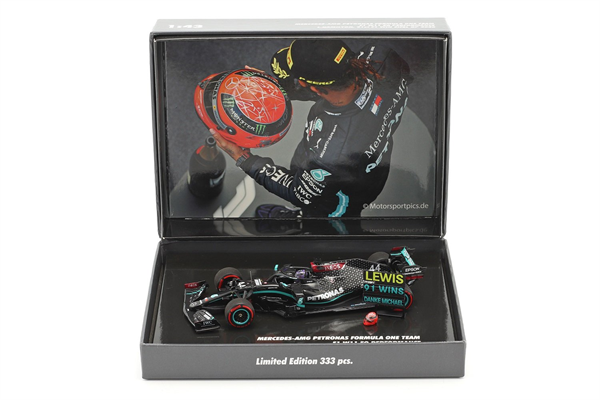 Model Mercedes-AMG Petronas F1 Team W11 EQ Performance - Lewis Hamilton - Winner Eifel GP 2020 1/43