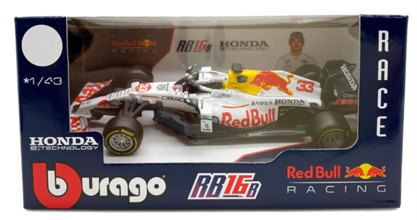 Mini model Bburago Red Bull F1 RB16 HONDA