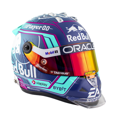 Mini helma Max Verstappen 2023 Miami 1/2
