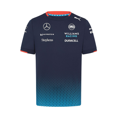 Tímové tričko Williams F1 Racing modré
