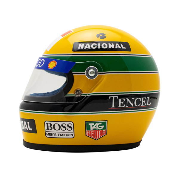 Mini helma Ayrton Senna 1993 rozmer1:2