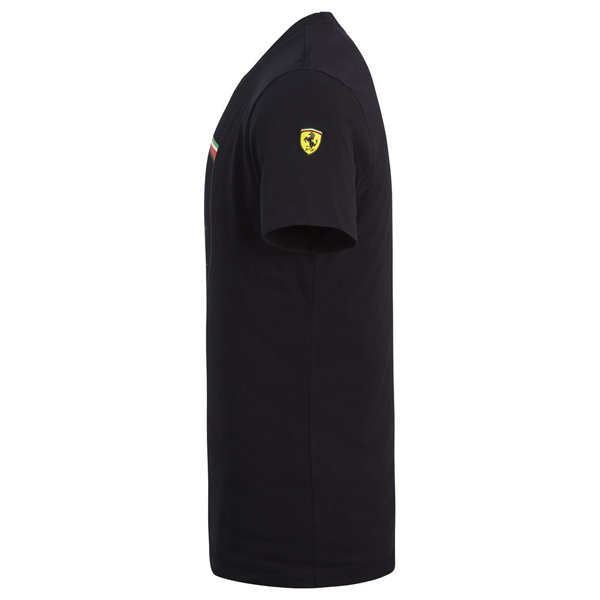 Tričko Scuderia Ferrari Shield čierne