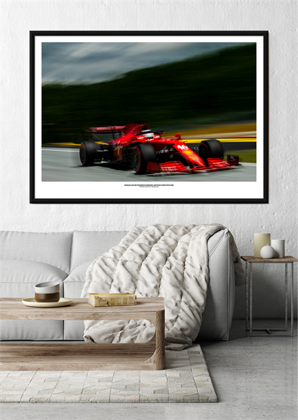 Plagát Charles Leclerc (Scuderia Ferrari), Veľká cena Rakúska 2021