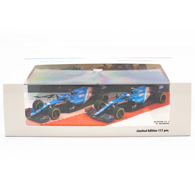 Set Modelov Alpine F1 Team 2021 A521 Alonso / Ocon 1:43