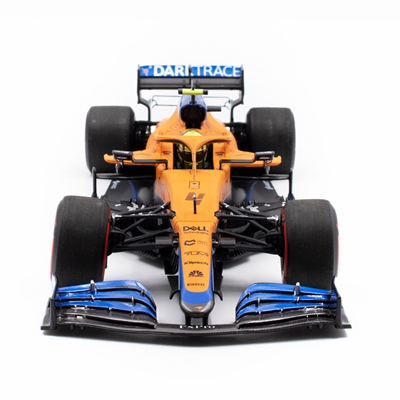 MINICHAMPS Model Mclaren  Lando Norris F1 Team MCL35M Formula 1 Bahrain GP 2021 Limited Edition 1/18