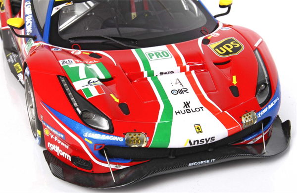 BBR Model Ferrari 488 LM GTE PRO Team AF Corse 24H Le Mans 2020