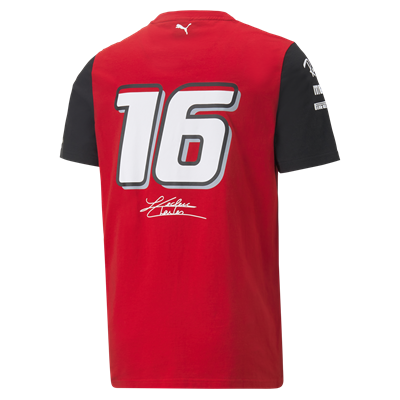 Tímové tričko Charles Leclerc Scuderia Ferrari