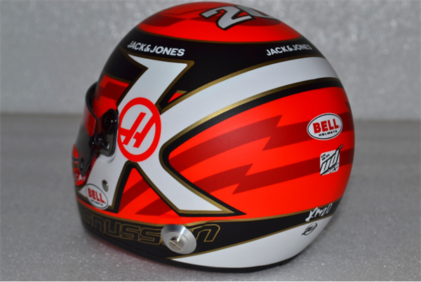 Mini helma Kevin Magnusen HAAS Ferrari 2019