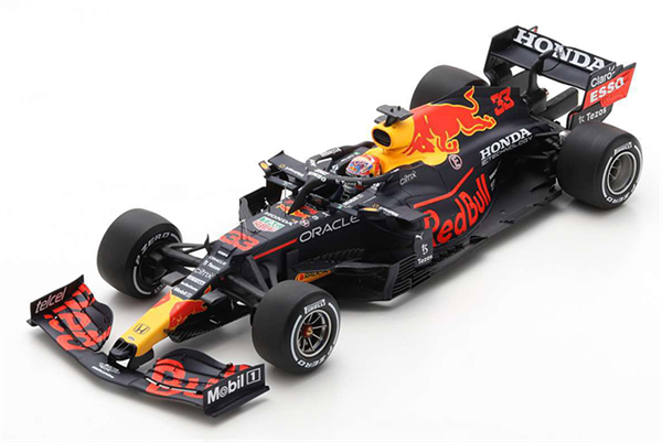 SPARK Model Red Bull HONDA 33 WINNER HOLLAND GP MAX VERSTAPPEN 2021