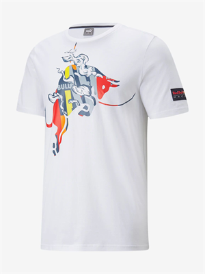 Tričko Red Bull Racing Dynamic biele