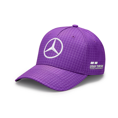 Tímová šiltovka AMG Mercedes Lewis Hamilton purple 2023