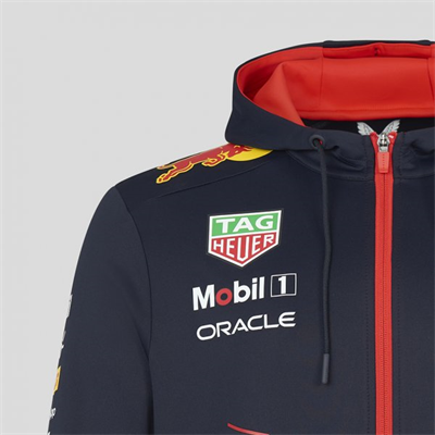 Tímová mikina Oracle Red Bull racing zip 2023