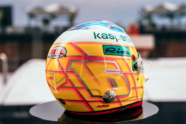 Mini helma Charles Leclerc 2021 French GP