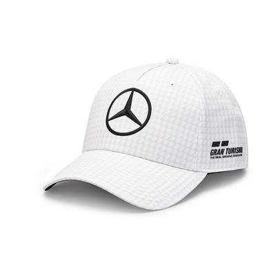 Šiltovka AMG Mercedes Lewis Hamilton  biela