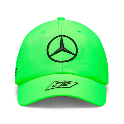 Šiltovka AMG Mercedes George Russell neon Green