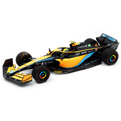 Minichamps model Mclaren Lando Norris F1 Team MCL36 Formula 1 Bahrain GP 2022 1/18