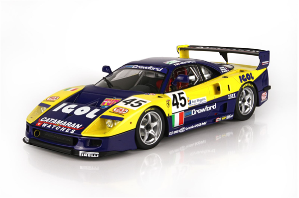 BBR Model Ferrari F40 LM Le Mans 1996 TEAM ENNEA IGOL