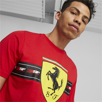 Tričko Scuderia Ferrari Heritage červené