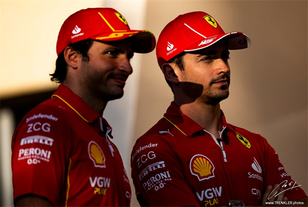 Tímové tričko Scuderia Ferrari Charles Leclerc 2024
