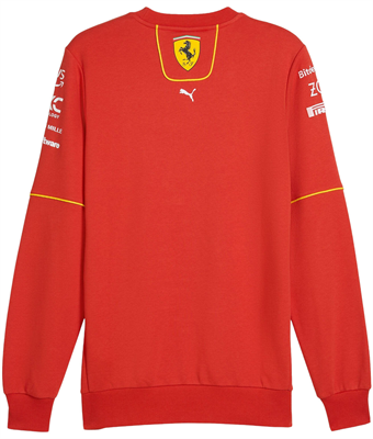 Tímová mikina Crew Scuderia Ferrari 2024