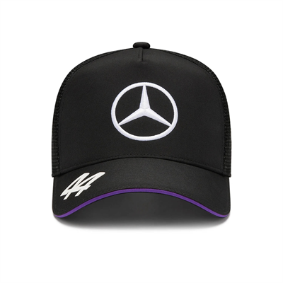 Tímová šiltovka AMG Mercedes Petronas Lewis Hamilton trucker black