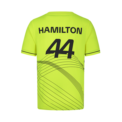 Tričko Lewis Hamilton Neón žlté