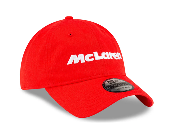 Šiltovka McLaren Monaco červená retro